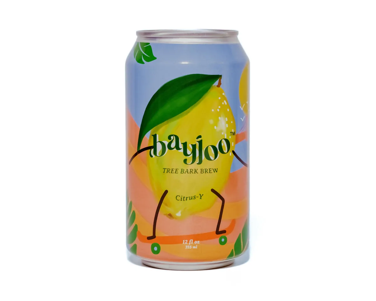 Bayjoo Citrus-y Tree Bark Brew Can – 12 Cans case