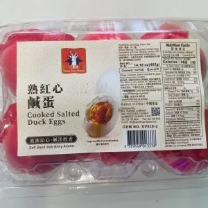 3 Deer Cooked Salted Duck Eggs 6pcs