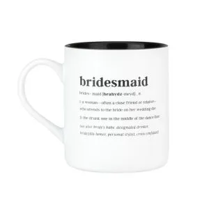 About Face Designs | Bridesmaid Mug