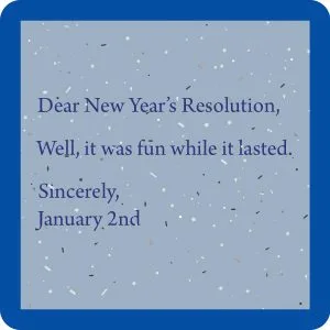 Drinks on Me coasters – Happy New Year January 2nd