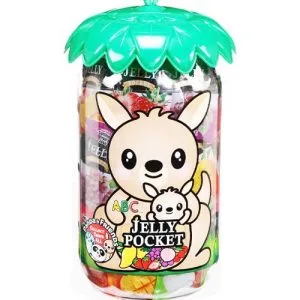 ABC – Jelly Pocket in Plastic Jar – Kangaroo – 900 G
