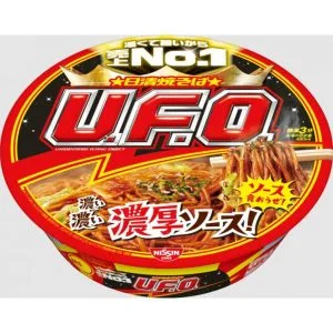 Nissin UFO Instant Yakisoba Noodles 128g