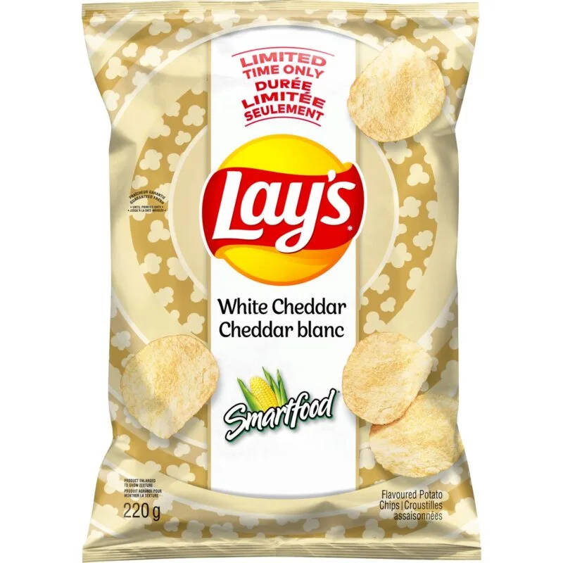Lays White Cheddar Blanc