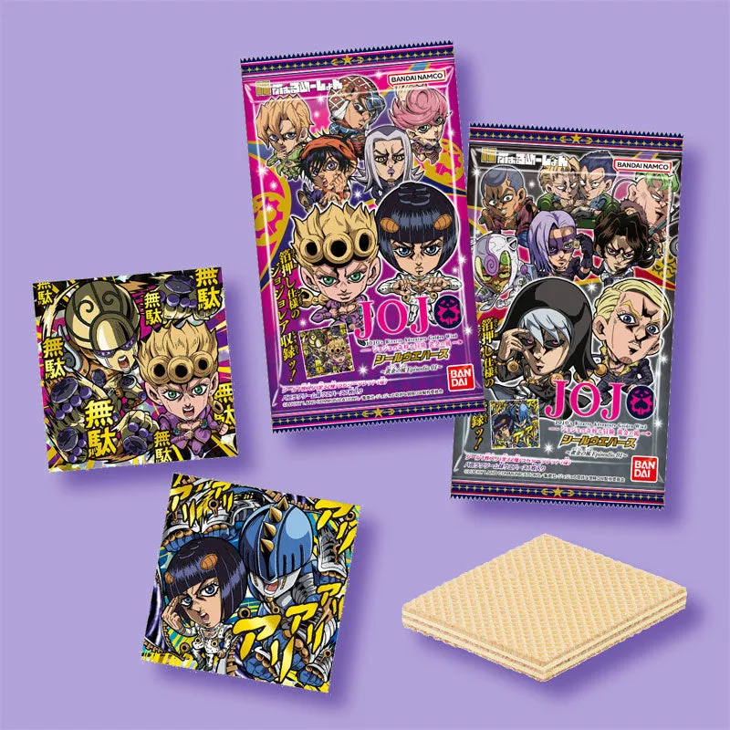 JoJo’s Bizarre Adventure Golden Wind Wafer With Sticker