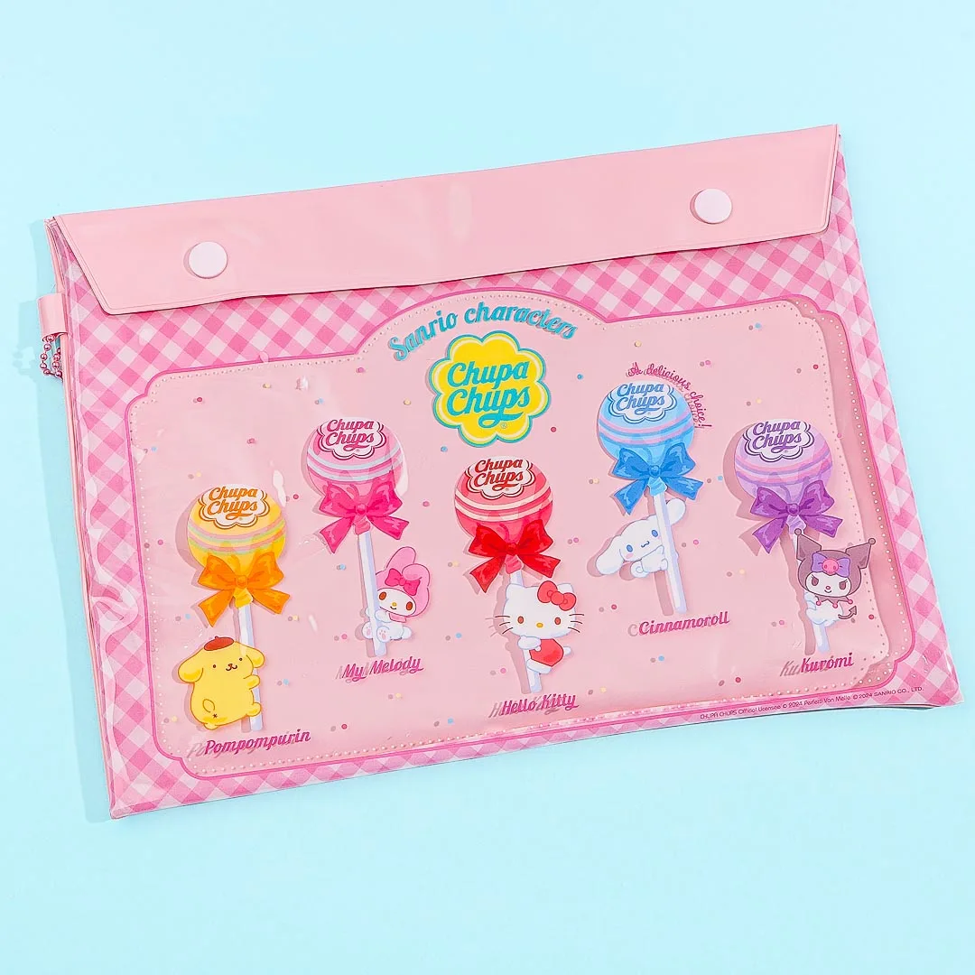 Sanrio Characters x Chupa Chups File Case