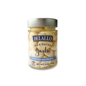 Delallo – Marinated Garlic In Extra Virgin Olive Oil, 11 Oz | Pack of