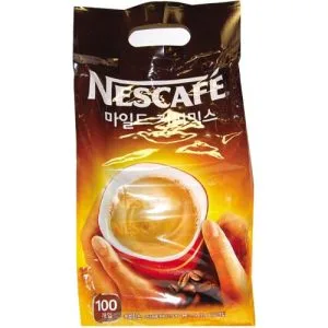 Nescafe – Instant Coffee Beverage – Mild Coffee Mix – 100 Pouches – 2.42 LBS