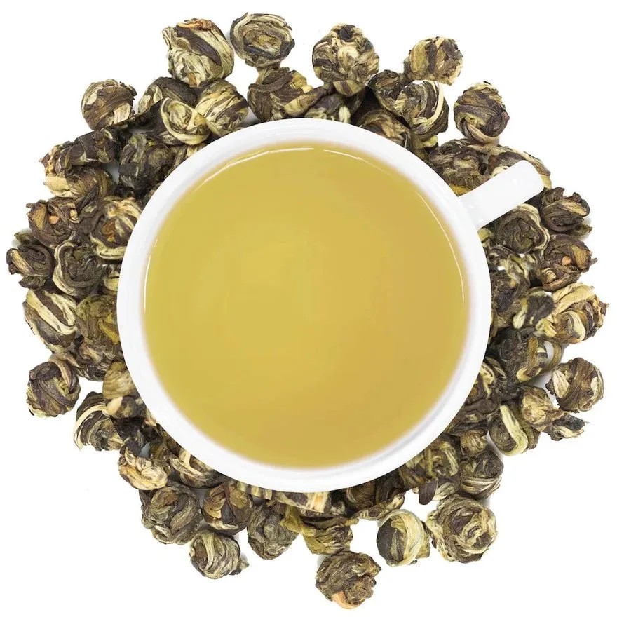 Organic Jasmine Pearls Bulk (by the pound)