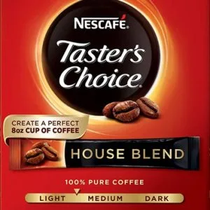 Nescafe Taster’s Choice Instant Coffee House Blend Singles, 18 count