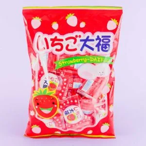 Yaokin Strawberry Daifuku Marshmallows