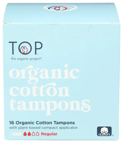 Top The Organic Project – Tampon Organic Regular ApplicaTOR