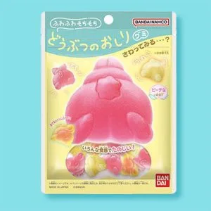 Bandai Animal Butt Gummy – Peach