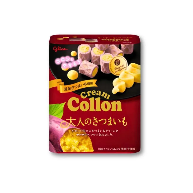 Glico Cream Collon – Purple Sweet Potato