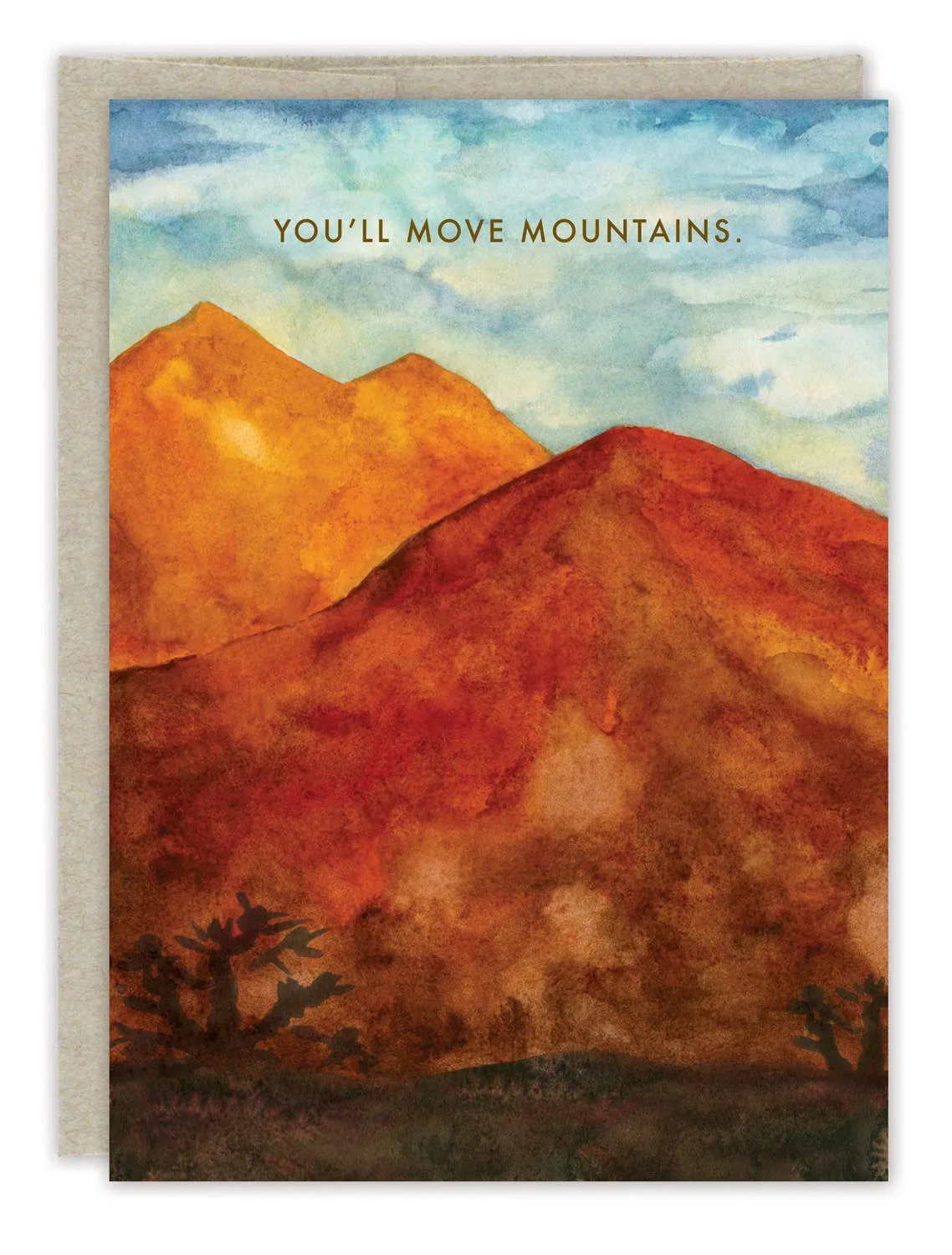 Biely & Shoaf – You’ll Move Mountains Congrats Card