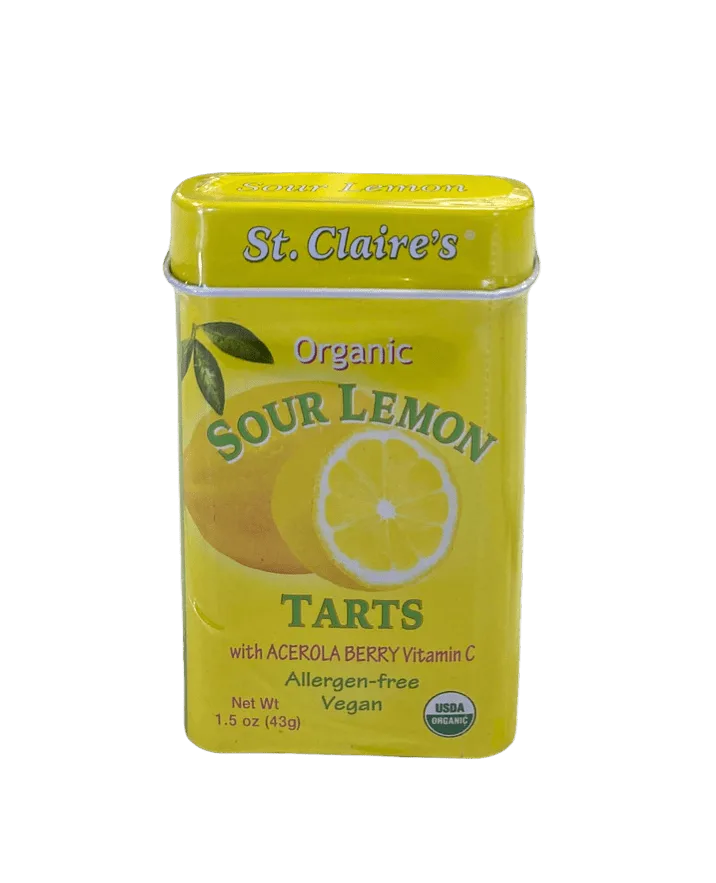 Sour Lemon Tarts, Organic