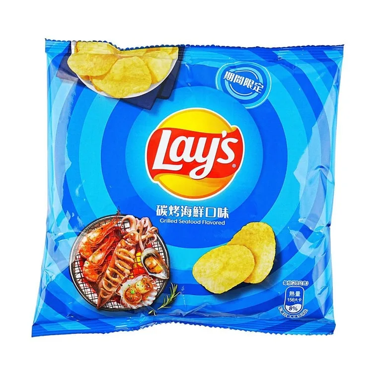 Lays Grilled Seafood Flavored