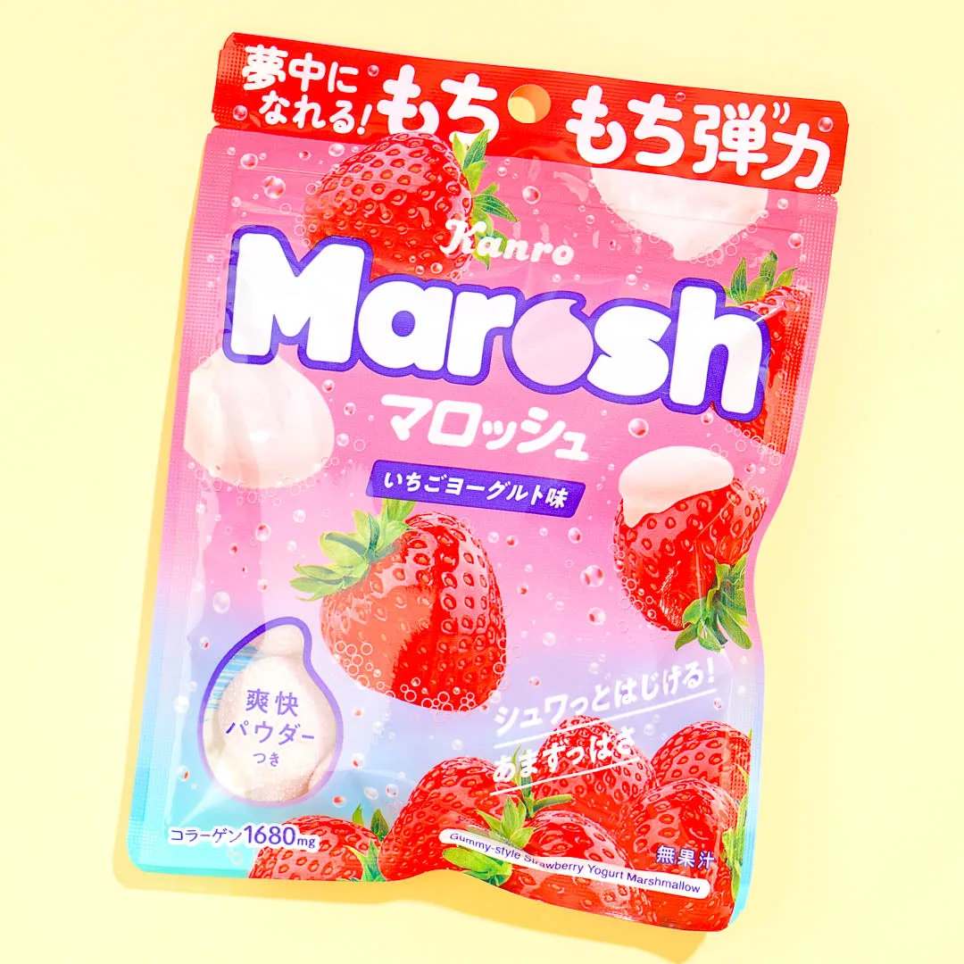 Kanro Marosh Marsmallows – Strawberry Yogurt