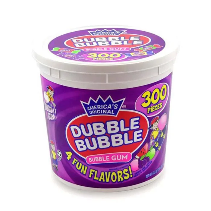 Dubble Bubble Gum Assorted Tub