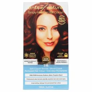 Tints of Nature – 7R Soft Copper Blonde Permanent Hair Dye, 4.4 fl oz