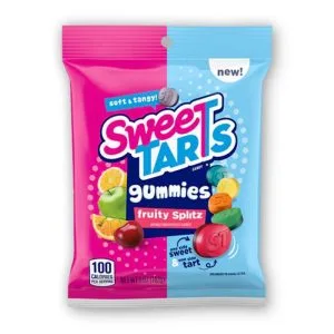 Sweetarts Gummies Fruity Splitz – 5 oz Bag