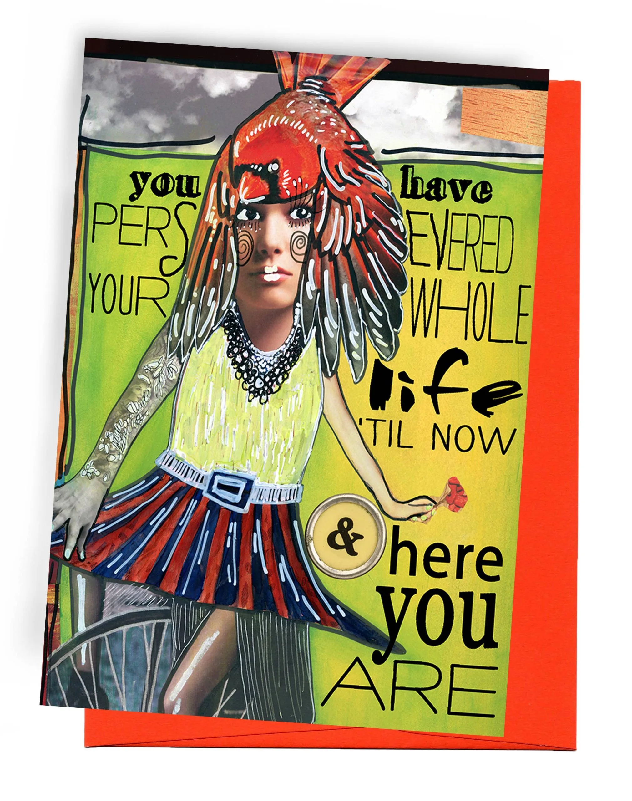 Erin Smith Art – G149 Here You Are Greeting Card