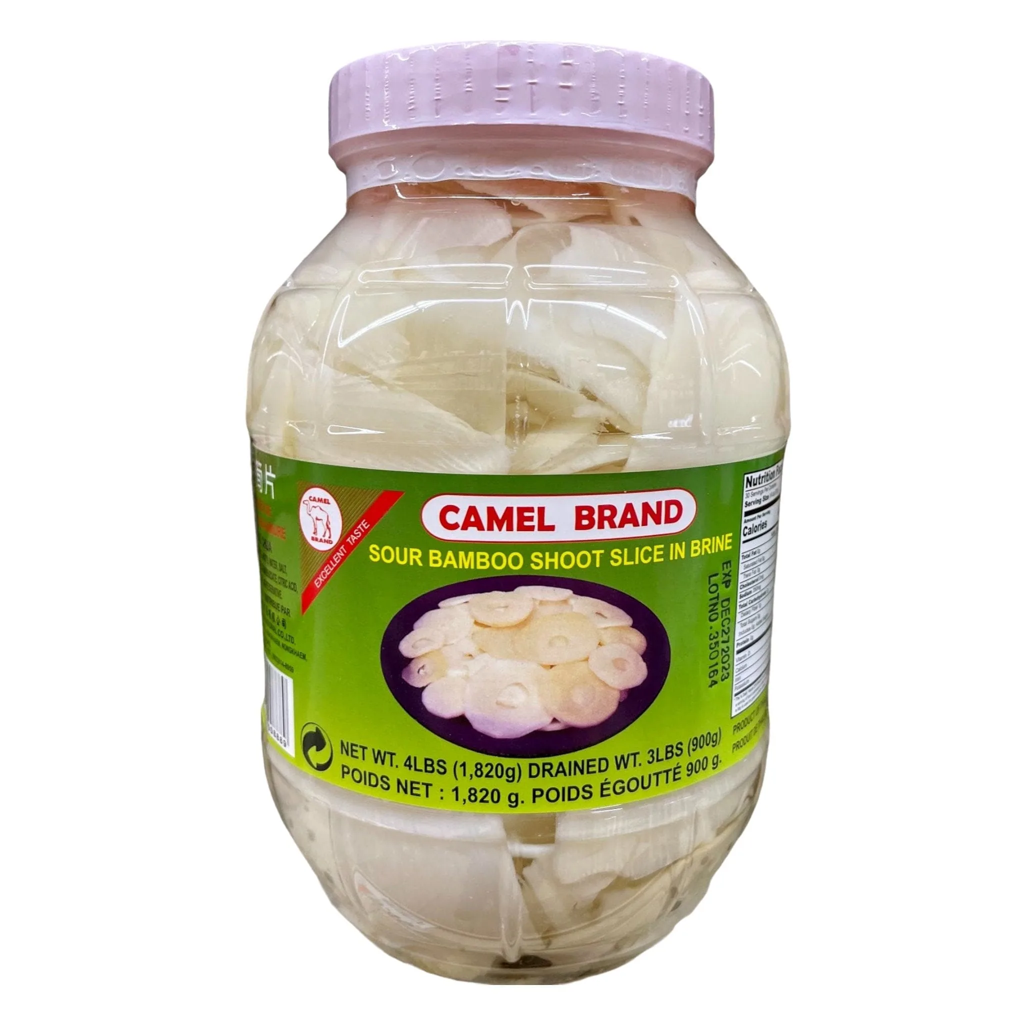Camel Brand Sour Bamboo Shoot Slice in Brine