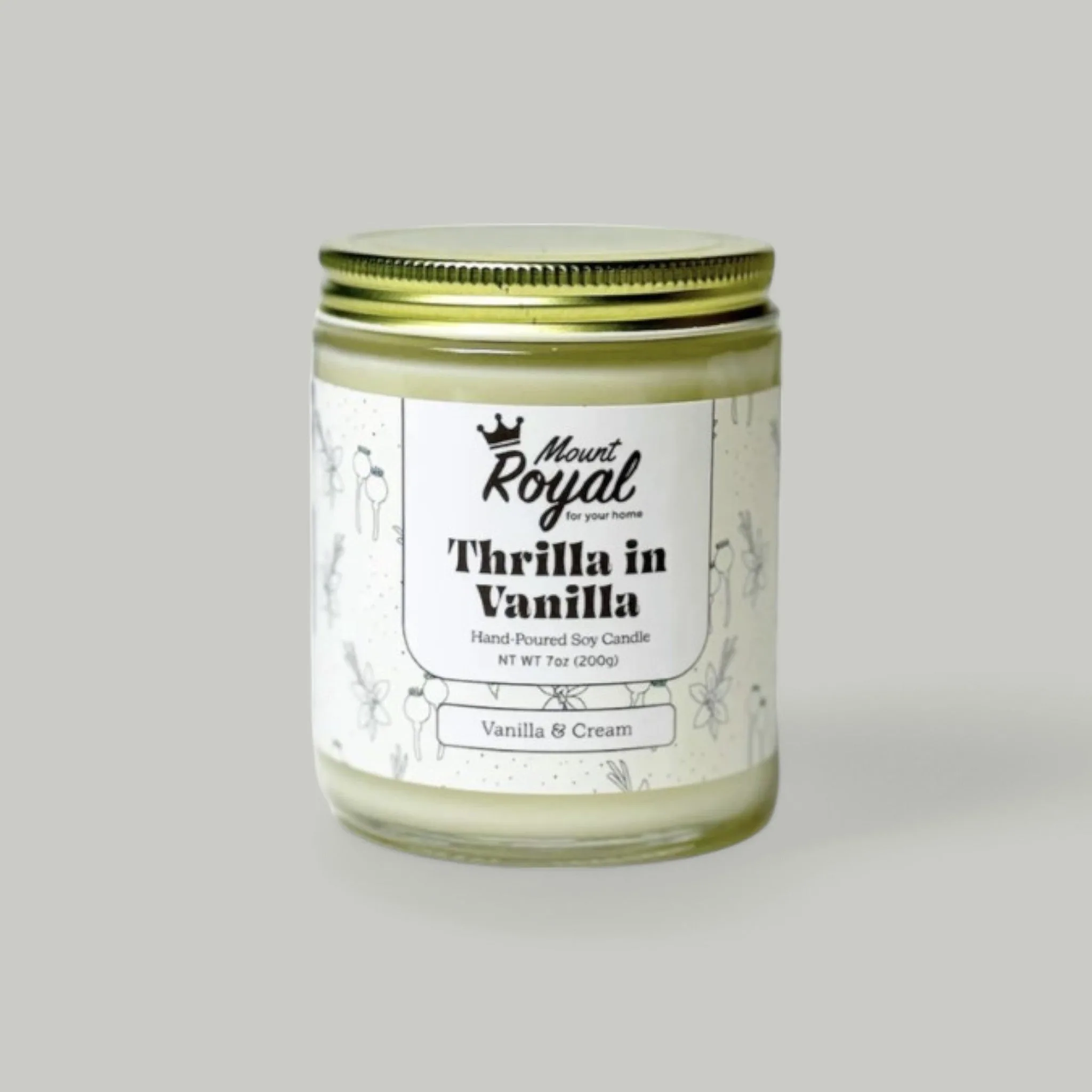 Mount Royal Soaps – Thrilla in Vanilla Candle