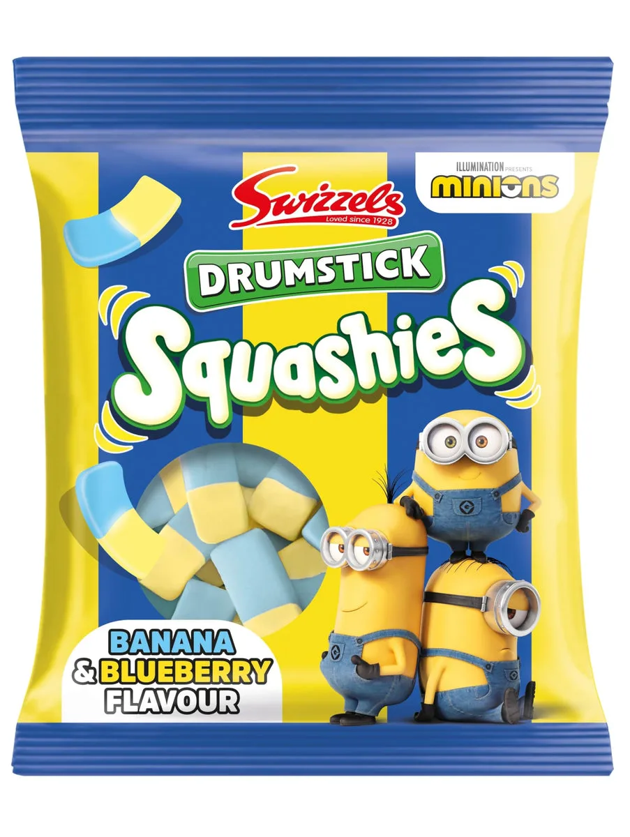 Swizzles Squashies Drumstick – Banana & Blueberry