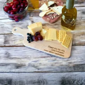 Buffalovely – Adult Lunchables Laser Engraved Cutting Board