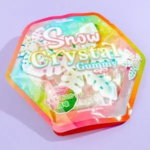 Snow Crystal Gummy – Peach & Muscat
