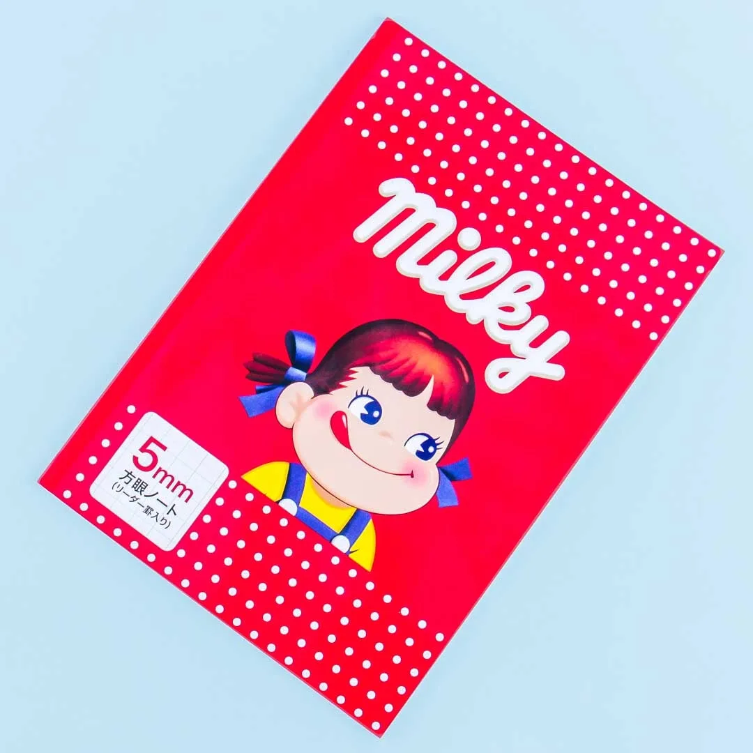 Milky Peko-Chan Grid Notebook