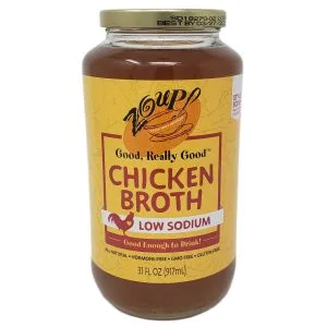 Zoup! Low Sodium Chicken Broth – 31oz.