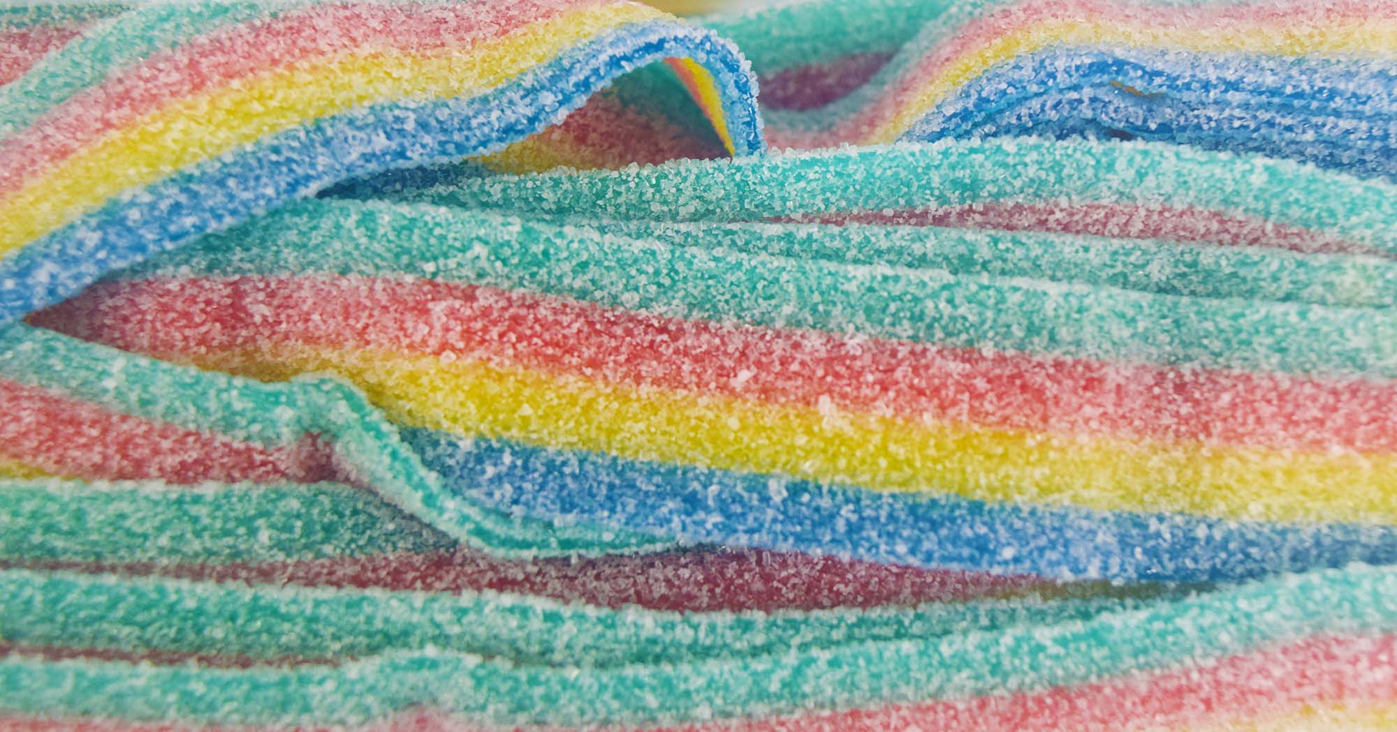 Sour Power Rainbow Quattro Belts