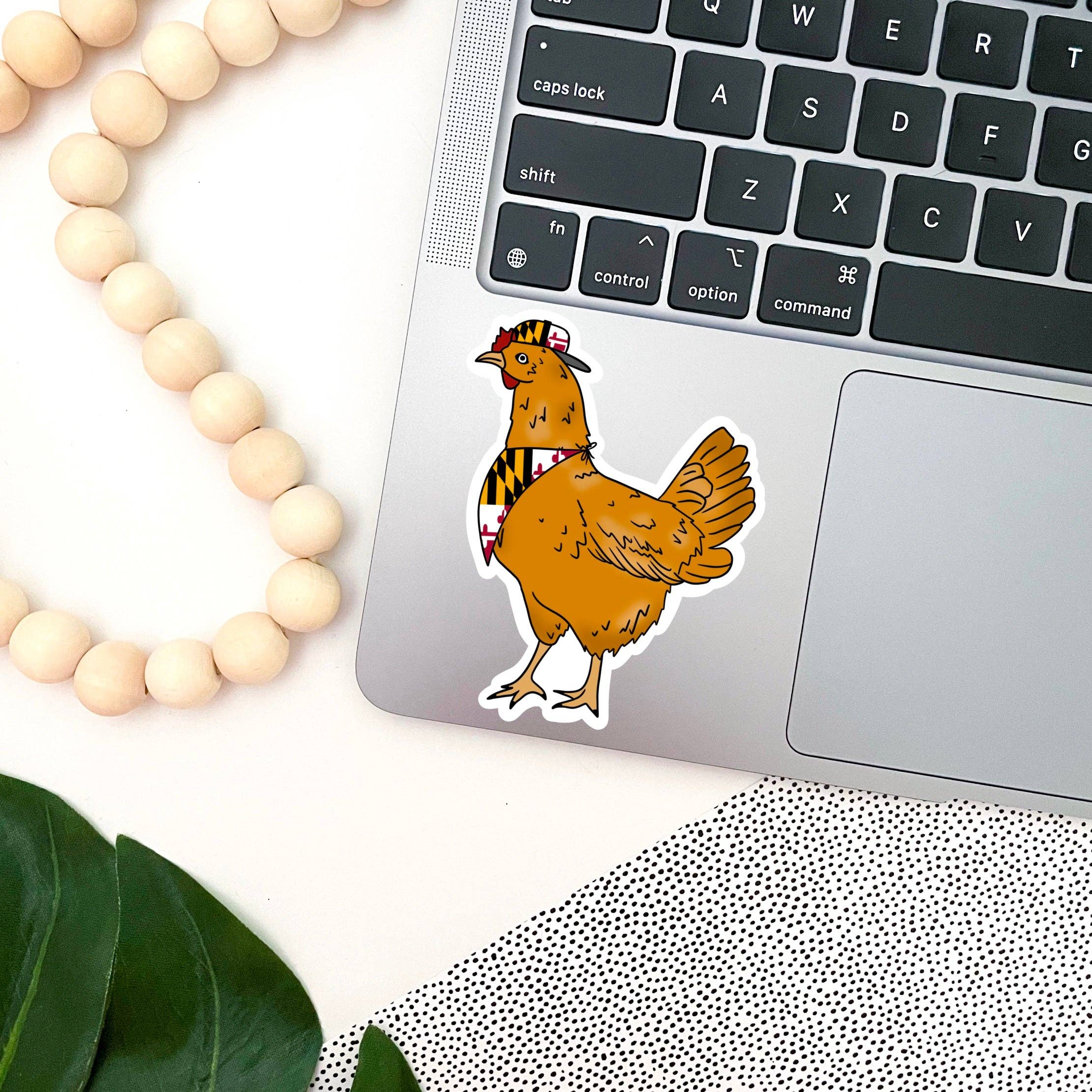 Jami Creates – Hipster Maryland Chicken Sticker