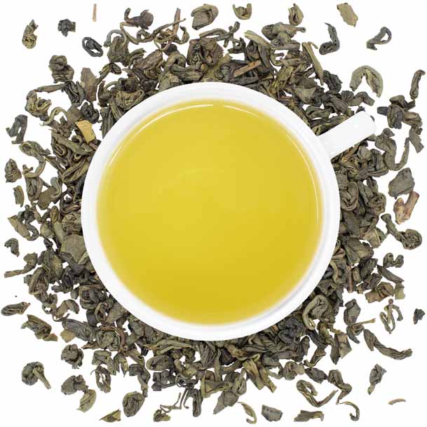 Organic Gunpowder Green Bulk (by the pound)