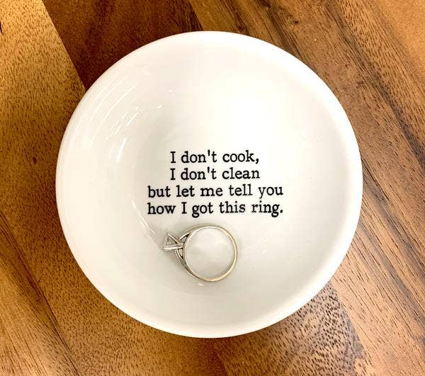 Buffalovely – I Don’t Cook, I Don’t Clean Trinket Dish