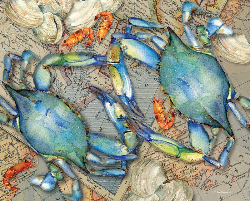Heritage Puzzle – Blue Crab Bounty